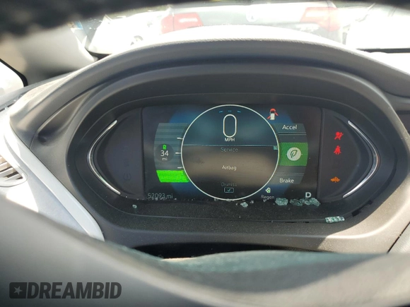 2017 Chevrolet Bolt EV LT with VIN 1G1FW6S06H4188450, listed as a Copart auction lot 58195805 with 52,093 mi miles and Salvage title. Bid and sale history available at DreamBid. Image 9.