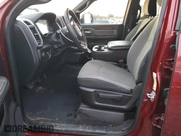 2022 Ram 2500 Big Horn with VIN 3C6UR5DL4NG263224, listed as a Copart auction lot 82410244 with 83,126 mi miles and Salvage Title. Bid and sale history available at carsss.com. Image 7.