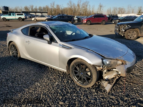 2013 Subaru BRZ Limited with VIN JF1ZCAC13D1612935, listed as a Copart auction lot 43124465 with 47,821 mi miles and Salvage Title. Bid and sale history available at carsss.com. Image 4.