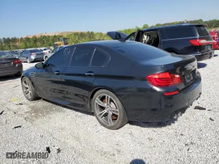 2013 BMW M5 with VIN WBSFV9C55DC772482, listed as a Copart auction lot 52575345 with 173,513 mi miles and Clean Title. Bid and sale history available at carsss.com. Image 2.