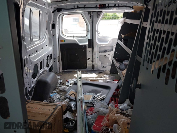 2024 Ford Transit Cargo with VIN 1FTBR1Y89RKA01132, listed as a IAAI auction lot 42668811 with 31,666 mi miles and . Bid and sale history available at DreamBid. Image 8.