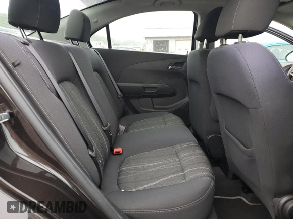 2015 Chevrolet Sonic LT with VIN 1G1JC5SG2F4212010, listed as a Copart auction lot 58732505 with 39,299 mi miles and Salvage title. Bid and sale history available at DreamBid. Image 10.