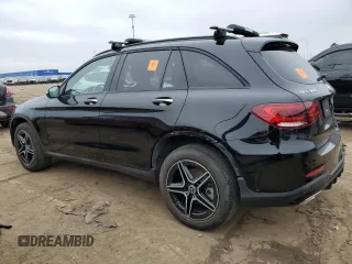 2022 Mercedes-Benz GLC 300 with VIN W1N0G8EB5NV331163, listed as a Copart auction lot 47469025 with 43,404 mi miles and Salvage Title. Bid and sale history available at DreamBid. Image 2.