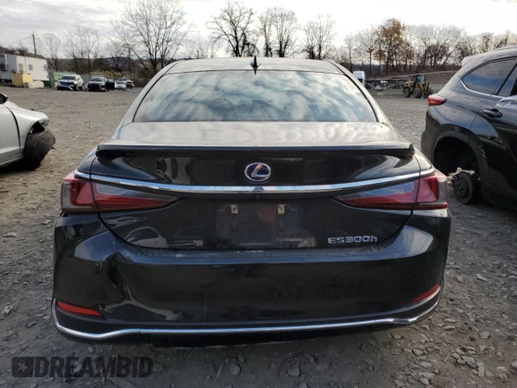 2022 Lexus ES 300h Luxury with VIN 58AEA1C11NU013518, listed as a Copart auction lot 80817474 with 70,352 mi miles and Salvage title. Bid and sale history available at DreamBid. Image 6.
