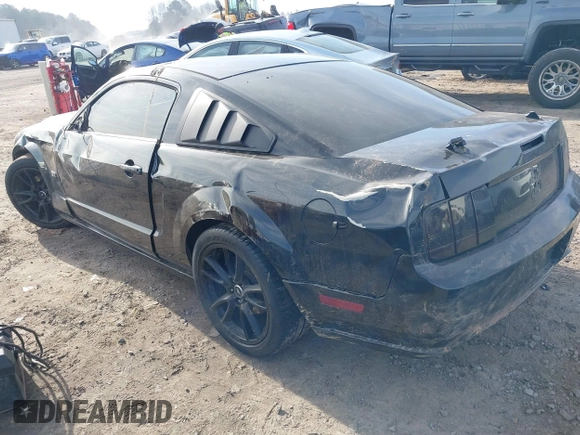 2006 Ford Mustang GT Deluxe with VIN 1ZVFT82H665172030, listed as a IAAI auction lot 41647093 with Not Provided miles and . Bid and sale history available at carsss.com. Image 3.