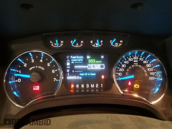 2013 Ford F-150 XL with VIN 1FTFX1EF2DKG09741, listed as a Copart auction lot 61973075 with 339,400 mi miles and Clean title. Bid and sale history available at DreamBid. Image 9.