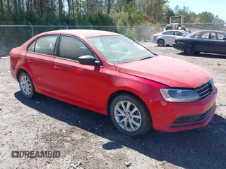 2015 Volkswagen Jetta SE z VIN 3VWD17AJ3FM239768, wystawiony jako IAAI lot #41809453 z przebiegiem 151 967 mil mil oraz . Historia ofert i sprzedaży dostępna na DreamBid. Obrazek 1.