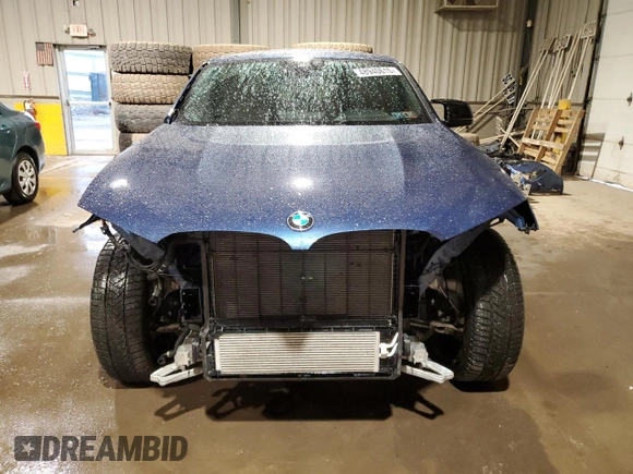 2024 BMW X4 M40i with VIN 5UX43DT04R9U24736, listed as a Copart auction lot 48940615 with 23,363 mi miles and Salvage Title. Bid and sale history available at carsss.com. Image 5.