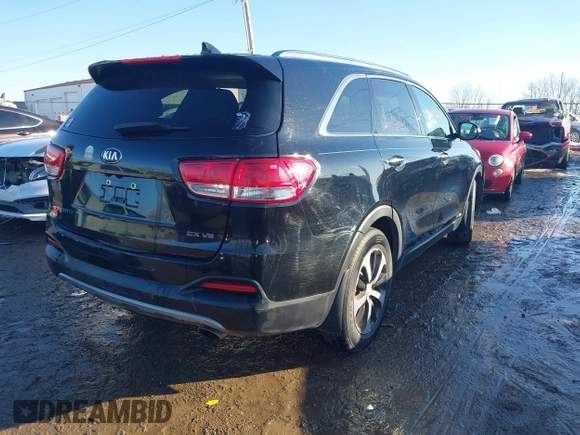 2018 Kia Sorento EX with VIN 5XYPHDA51JG362908, listed as a IAAI auction lot 41447663 with 113,182 mi miles and . Bid and sale history available at carsss.com. Image 4.