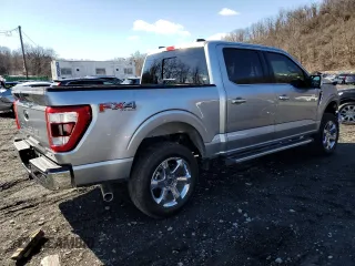 2023 Ford F-150 XL with VIN 1FTFW1E83PFC67461, listed as a Copart auction lot 47073955 with 10,498 mi miles and Salvage Title. Bid and sale history available at carsss.com. Image 3.