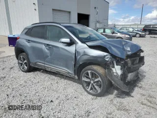 2020 Hyundai Kona Limited z VIN KM8K3CA59LU508746, wystawiony jako Copart lot #48937105 z przebiegiem 82 309 mil mil oraz Szkoda całkowita • Salvage title. Historia ofert i sprzedaży dostępna na DreamBid. Obrazek 4.