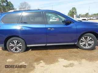 2017 Nissan Pathfinder S with VIN 5N1DR2MN5HC677480, listed as a IAAI auction lot 41730478 with 73,219 mi miles. Bid and sale history available at carsss.com. Image 14.