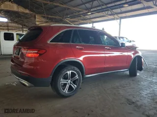 2017 Mercedes-Benz GLC with VIN WDC0G4JB7HF114342, listed as a Copart auction lot 77095044 with 0 mi miles and Salvage Title. Bid and sale history available at carsss.com. Image 3.