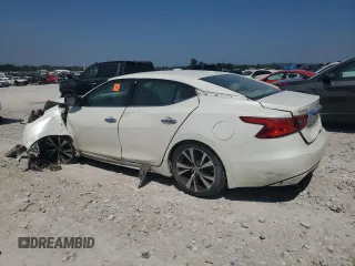 2016 Nissan Maxima SV with VIN 1N4AA6APXGC388398, listed as a Copart auction lot 64221825 with Not provided miles and Clean title. Bid and sale history available at DreamBid. Image 2.