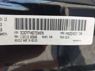 2013 FIAT 500 Abarth with VIN 3C3CFFFH6DT534970, listed as a IAAI auction lot 41806231 with 140,649 mi miles and . Bid and sale history available at DreamBid. Image 9.
