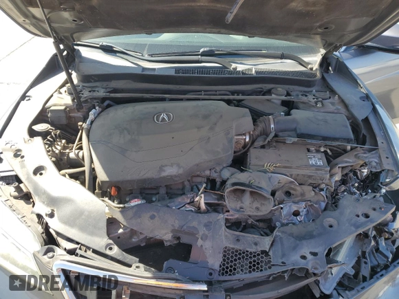 2017 Acura TLX V6 w/Technology Pkg with VIN 19UUB2F5XHA006342, listed as a Copart auction lot 51858815 with 76,897 mi miles and Salvage Title. Bid and sale history available at carsss.com. Image 11.