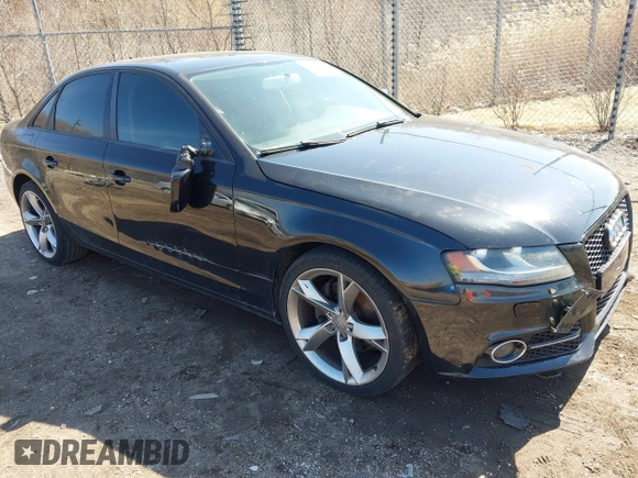 2010 Audi A4 2.0T Premium with VIN WAUAFAFL3AN044196, listed as a IAAI auction lot 41802119 with 101,253 mi miles. Bid and sale history available at carsss.com. Image 1.