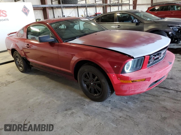2005 Ford Mustang Deluxe with VIN 1ZVFT80N255148461, listed as a Copart auction lot 54378275 with 169,599 mi miles and Clean Title. Bid and sale history available at carsss.com. Image 4.