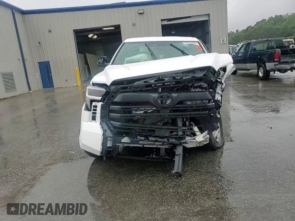 2025 Toyota Tundra SR with VIN 5TFKB5DB6SX281646, listed as a Copart auction lot 58299855 with Not provided miles and Salvage title. Bid and sale history available at DreamBid. Image 13.