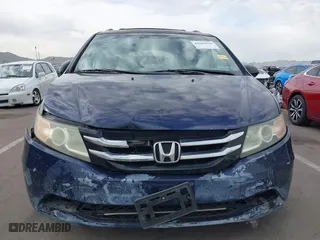 2014 Honda Odyssey LX with VIN 5FNRL5H23EB013044, listed as a IAAI auction lot 41644270 with 244,271 mi miles. Bid and sale history available at carsss.com. Image 12.