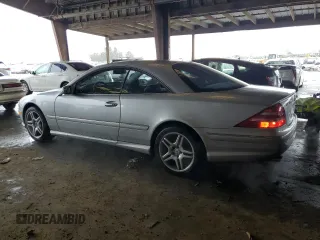 2002 Mercedes-Benz CL-Class AMG with VIN WDBPJ73J42A020126, listed as a Copart auction lot 45150895 with 115,369 mi miles and Salvage Title. Bid and sale history available at carsss.com. Image 2.