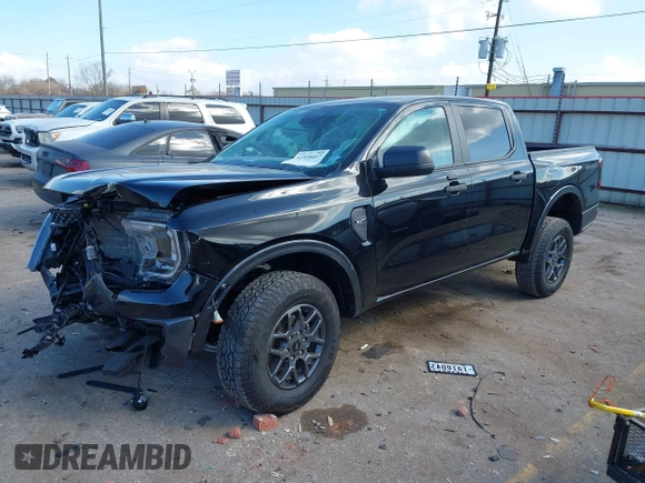 2024 Ford Ranger XLT with VIN 1FTER4GH8RLE27713, listed as a IAAI auction lot 41535417 with 11,563 mi miles. Bid and sale history available at carsss.com. Image 18.