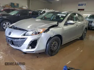 2011 Mazda Mazda3 i Sport with VIN JM1BL1UF2B1900917, listed as a Copart auction lot 50992075 with 131,166 mi miles and Salvage Title. Bid and sale history available at carsss.com. Image 1.