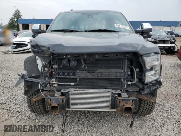 2017 Ford F-150 XL с VIN 1FTFW1EG0HFB71120, выставлен на аукционе Copart как лот 60478315 с пробегом 100 133 миль миль и Чистый • Clean title. История ставок и продаж доступна на DreamBid. Изображение 5.