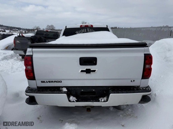 2017 Chevrolet Silverado 1500 LT with VIN 1GCVKRECXHZ214542, listed as a Copart auction lot 46627615 with 0 mi miles and Salvage Title. Bid and sale history available at carsss.com. Image 6.