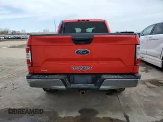2018 Ford F-150 XL with VIN 1FTFW1E59JFC83659, listed as a Copart auction lot 50799175 with 193,514 mi miles and Salvage Title. Bid and sale history available at carsss.com. Image 6.