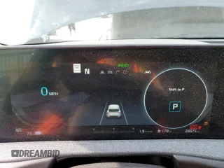 2023 Kia EV6 Wind with VIN KNDC34LA8P5127849, listed as a Copart auction lot 49097495 with 28,875 mi miles and Salvage Title. Bid and sale history available at carsss.com. Image 9.
