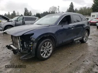 2018 Mazda CX-9 Grand Touring with VIN JM3TCBDY0J0221445, listed as a Copart auction lot 46353775 with 56,039 mi miles and Salvage Title. Bid and sale history available at DreamBid. Image 1.