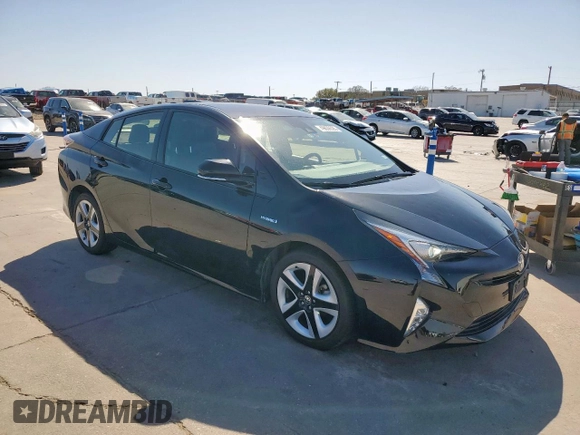 2016 Toyota Prius Four with VIN JTDKARFU9G3021233, listed as a Copart auction lot 49638595 with 107,501 mi miles and Clean Title. Bid and sale history available at carsss.com. Image 4.