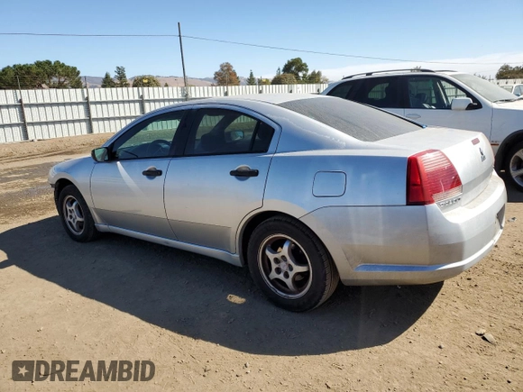 2004 Mitsubishi Galant DE with VIN 4A3AB26F04E144255, listed as a Copart auction lot 75752214 with 146,490 mi miles and Salvage Title. Bid and sale history available at carsss.com. Image 2.