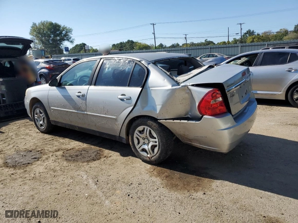 2006 Chevrolet Malibu LS w/1LS with VIN 1G1ZS51F06F287680, listed as a Copart auction lot 74596144 with 108,841 mi miles and Salvage Title. Bid and sale history available at carsss.com. Image 2.
