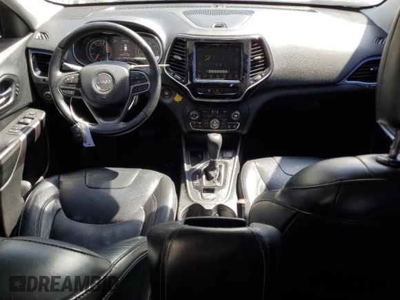 2019 Jeep Cherokee Limited with VIN 1C4PJLDB5KD357078, listed as a Copart auction lot 52715155 with 107,912 mi miles and Salvage title. Bid and sale history available at DreamBid. Image 8.