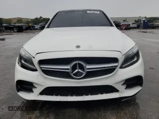 2019 Mercedes-Benz C 43 AMG with VIN 55SWF6EBXKU301576, listed as a Copart auction lot 56578005 with 98,509 mi miles and Salvage title. Bid and sale history available at DreamBid. Image 5.
