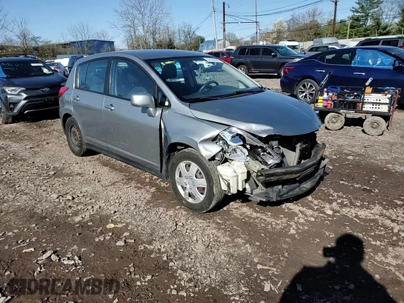 2010 Nissan Versa 1.8 S with VIN 3N1BC1CP9AL468234, listed as a Copart auction lot 52142665 with 127,396 mi miles and Salvage Title. Bid and sale history available at carsss.com. Image 11.
