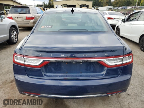 2019 Lincoln Continental Reserve z VIN 1LN6L9NP7K5609048, wystawiony jako Copart lot #74168374 z przebiegiem 43 359 mil mil oraz Szkoda całkowita • Salvage title. Historia ofert i sprzedaży dostępna na DreamBid. Obrazek 6.