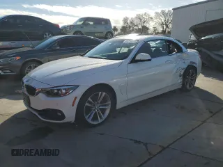 2019 BMW 4 Series 430i z VIN WBA4Z1C57KEE44423, wystawiony jako Copart lot #45216355 z przebiegiem 78 354 mil mil oraz Szkoda całkowita • Salvage title. Historia ofert i sprzedaży dostępna na DreamBid. Obrazek 1.