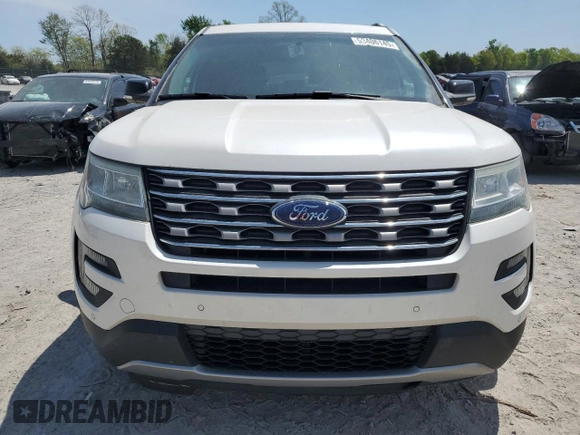 2017 Ford Explorer XLT with VIN 1FM5K8D84HGB59052, listed as a Copart auction lot 53406145 with 107,031 mi miles and Salvage Title. Bid and sale history available at carsss.com. Image 5.