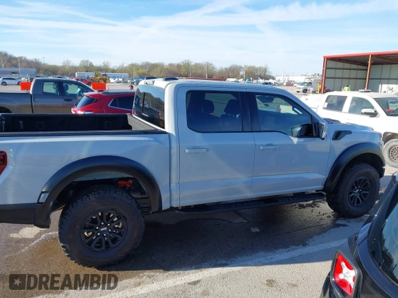 2024 Ford F-150 Raptor with VIN 1FTFW1RG0RFC21543, listed as a IAAI auction lot 41845627 with 11,808 mi miles and . Bid and sale history available at DreamBid. Image 13.
