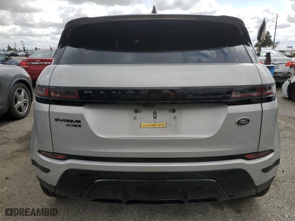 2020 Land Rover Range Rover Evoque S with VIN SALZJ2FX8LH061082, listed as a Copart auction lot 45511375 with 43,170 mi miles and Salvage Title. Bid and sale history available at carsss.com. Image 6.