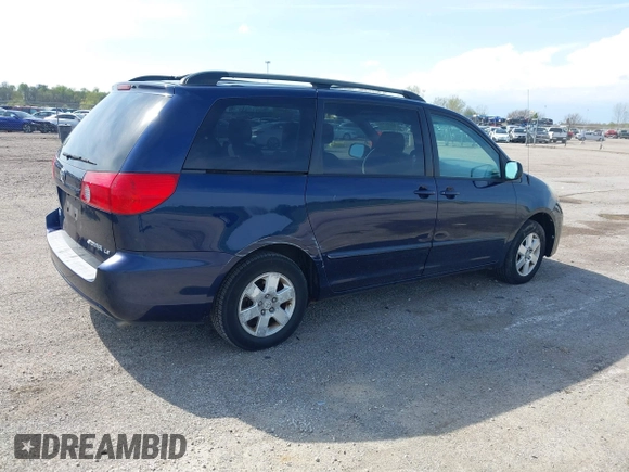 2006 Toyota Sienna CE with VIN 5TDZA23C36S480675, listed as a IAAI auction lot 42091334 with 131,121 mi miles. Bid and sale history available at carsss.com. Image 4.