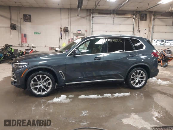 2019 BMW X5 xDrive40i with VIN 5UXCR6C54KLL36067, listed as a IAAI auction lot 41834002 with 54,200 mi miles. Bid and sale history available at carsss.com. Image 14.