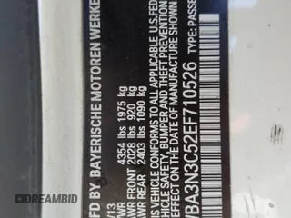 2014 BMW 4 Series 428i с VIN WBA3N3C52EF710526, выставлен на аукционе Copart как лот 53923435 с пробегом 93 696 миль миль и Списание • Salvage title. История ставок и продаж доступна на DreamBid. Изображение 12.