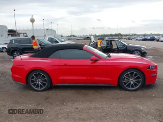 2018 Ford Mustang EcoBoost Premium with VIN 1FATP8UH3J5124720, listed as a IAAI auction lot 41897301 with 83,392 mi miles and . Bid and sale history available at carsss.com. Image 13.