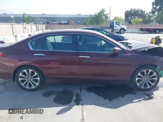 2014 Honda Accord Sport with VIN 1HGCR2F57EA244460, listed as a IAAI auction lot 42057412 with 214,441 mi miles and . Bid and sale history available at carsss.com. Image 14.