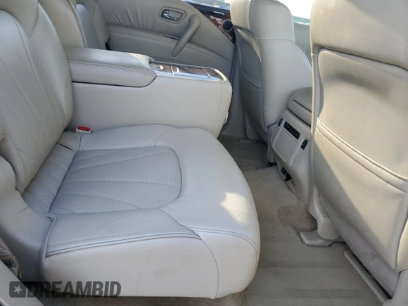 2011 Infiniti QX56 7-passenger with VIN JN8AZ2NE8B9001099, listed as a Copart auction lot 76417474 with 0 mi miles and Clean Title. Bid and sale history available at carsss.com. Image 11.