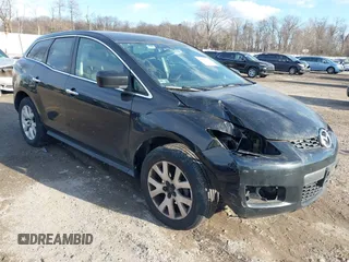 2008 Mazda CX-7 Sport with VIN JM3ER293180206127, listed as a IAAI auction lot 41445162 with 158,018 mi miles. Bid and sale history available at carsss.com. Image 1.
